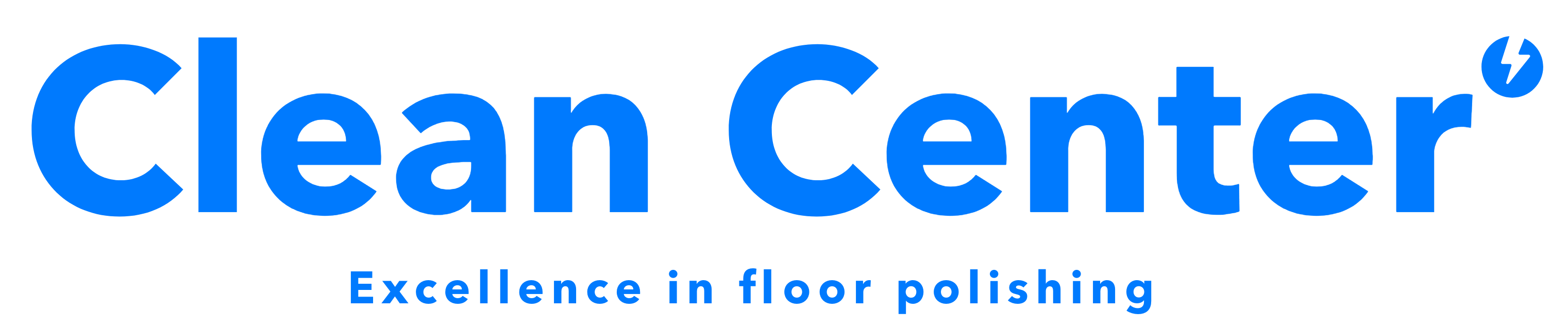 pulido de pisos clean center logotipo